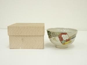 京焼　松寿造　色絵茶碗（箱付）